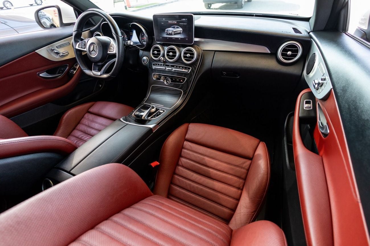 Mercedes-Benz C 200 Coupe Mercedes-Benz C-Class 200 2017 GCC specs for 1,328.00 AED monthly