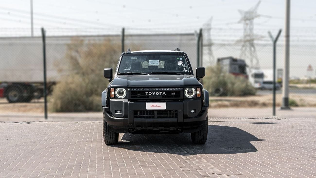 تويوتا برادو 2026 Toyota Prado TXR1 2.4.L AT Petrol – Black (With Alloy Wheel)