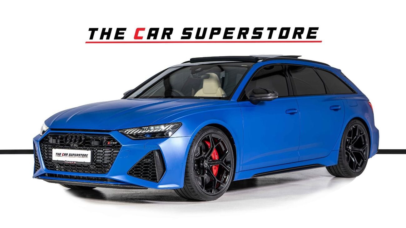 Audi RS6  Avant performance - Special Order - Audi Exclusive - Brand New - High Specification