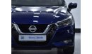 نيسان صني EXCELLENT DEAL for our Nissan Sunny SV ( 2022 Model ) in Blue Color GCC Specs