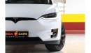 تيسلا موديل اكس Tesla Model X P100D 2017 GCC under Warranty with Flexible Down-Payment