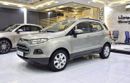 Ford EcoSport EXCELLENT DEAL for our Ford EcoSport ( 2016 Model ) in Beige Color GCC Specs