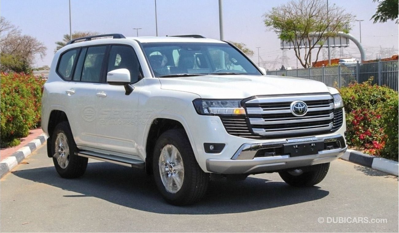 تويوتا لاند كروزر GXR LC300 4.0L 6CYL EURO SPECS WITH HEATER AND COOLER SEATS AVAILABLE IN UAE