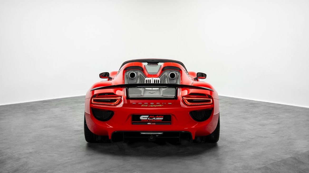 Porsche 918 Spyder - 2015 - Euro Specs