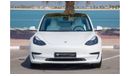 Tesla Model 3 TESLA Model 3 Standard Auto Pilot  White Interior  GCC 2023 ZERO km Under Warranty