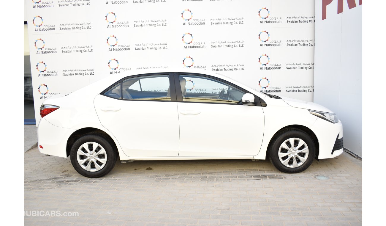 Toyota Corolla 1.6L SE 2017 GCC SPECS WITH DEALER WARRANTY