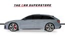 Audi RS6 STD Avant-22 Inch Silver Rims-Red Brake calipers-Premium Leather Interior