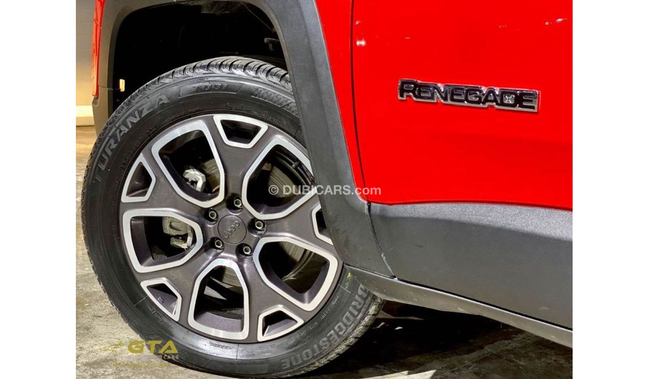 Jeep Renegade 2015 Jeep Renegade Limited, Warranty, Full Jeep History, GCC