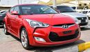 Hyundai Veloster 2015 Model Gulf specs Full options panorama roof DVD camera leather interiors