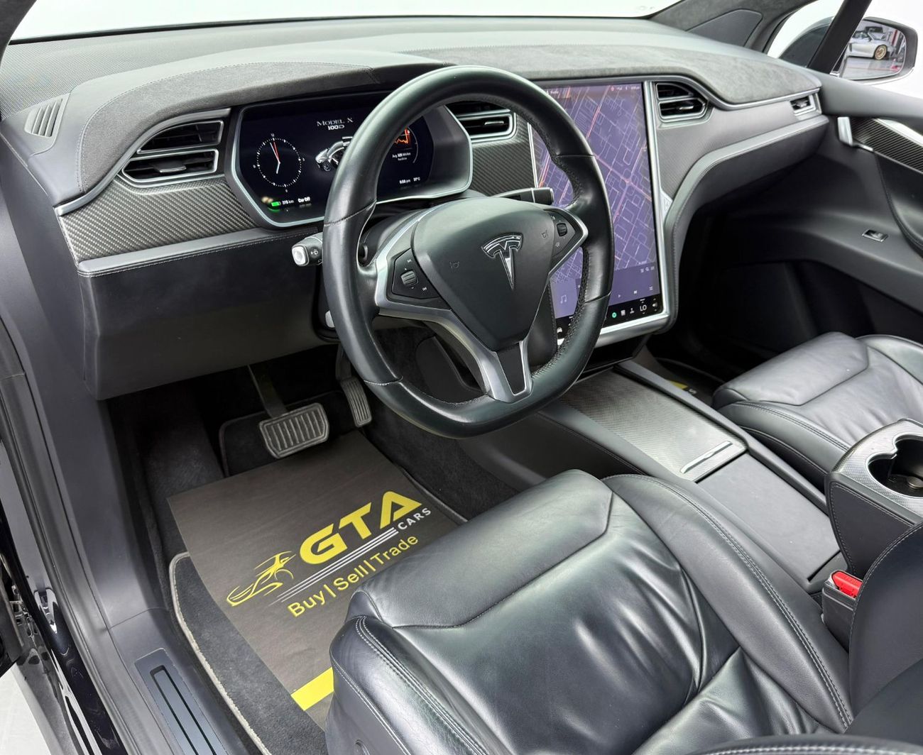 تسلا موديل اكس 100D Dual Motor 2017 Tesla Model X 100D Dual Motor, Service History, Falcon Doors, Carbon Fiber Pack