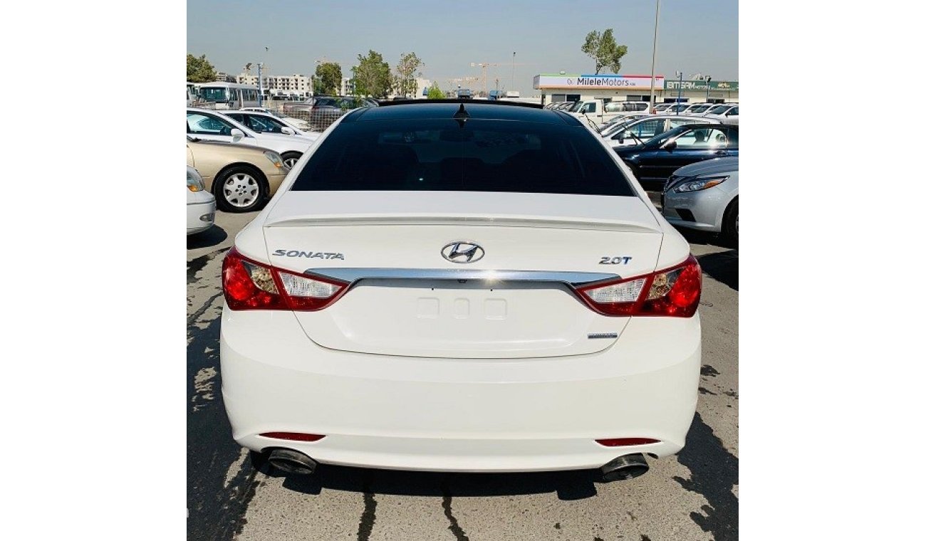 هيونداي سوناتا HYUNDAI SONATA 2.0T LIMITED 2013 WHITE