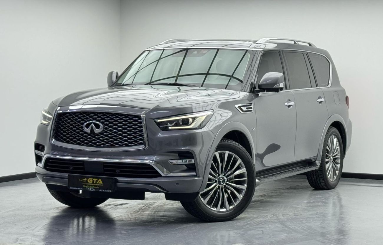 Infiniti QX80 Luxury 8st 5.6L 2020 Infiniti QX80, 2028 Warranty, Full Infiniti Service History, Fully Loaded, 8 Se