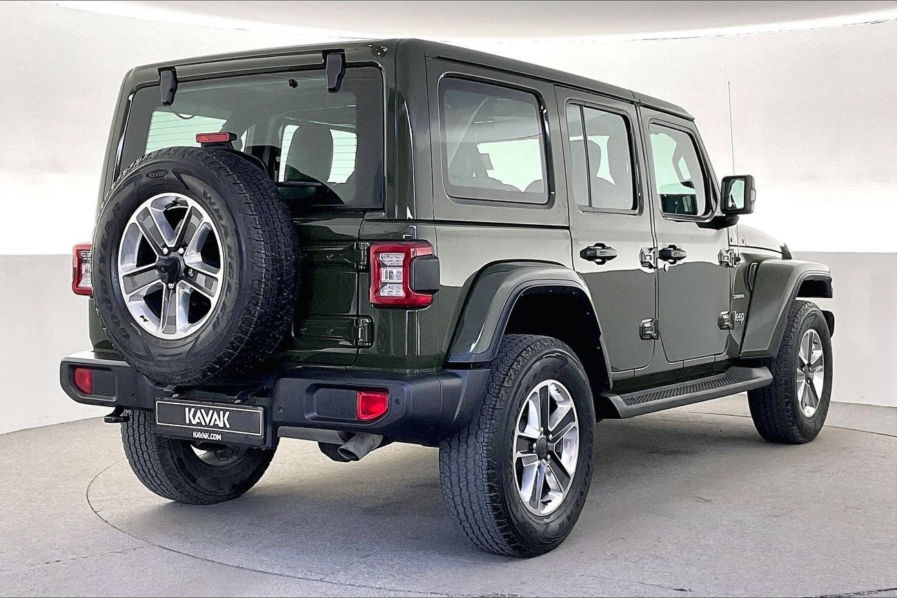 جيب رانجلر Sahara Plus Unlimited | شامل الضمان | 0 ﺪﻔﻋﺓ ﺃﻮﻟﻯ