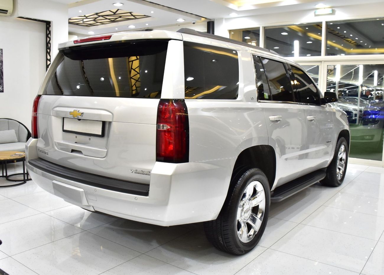 Chevrolet Tahoe EXCELLENT DEAL for our Chevrolet Tahoe LT ( 2016 Model ) in Silver Color GCC Specs