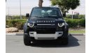 Land Rover Defender 110 V6 P400 HSE 2023 MODEL ALTAYEER AGENCY UNDER WARRANTY + CONTRACT SERVIC TILL 2028