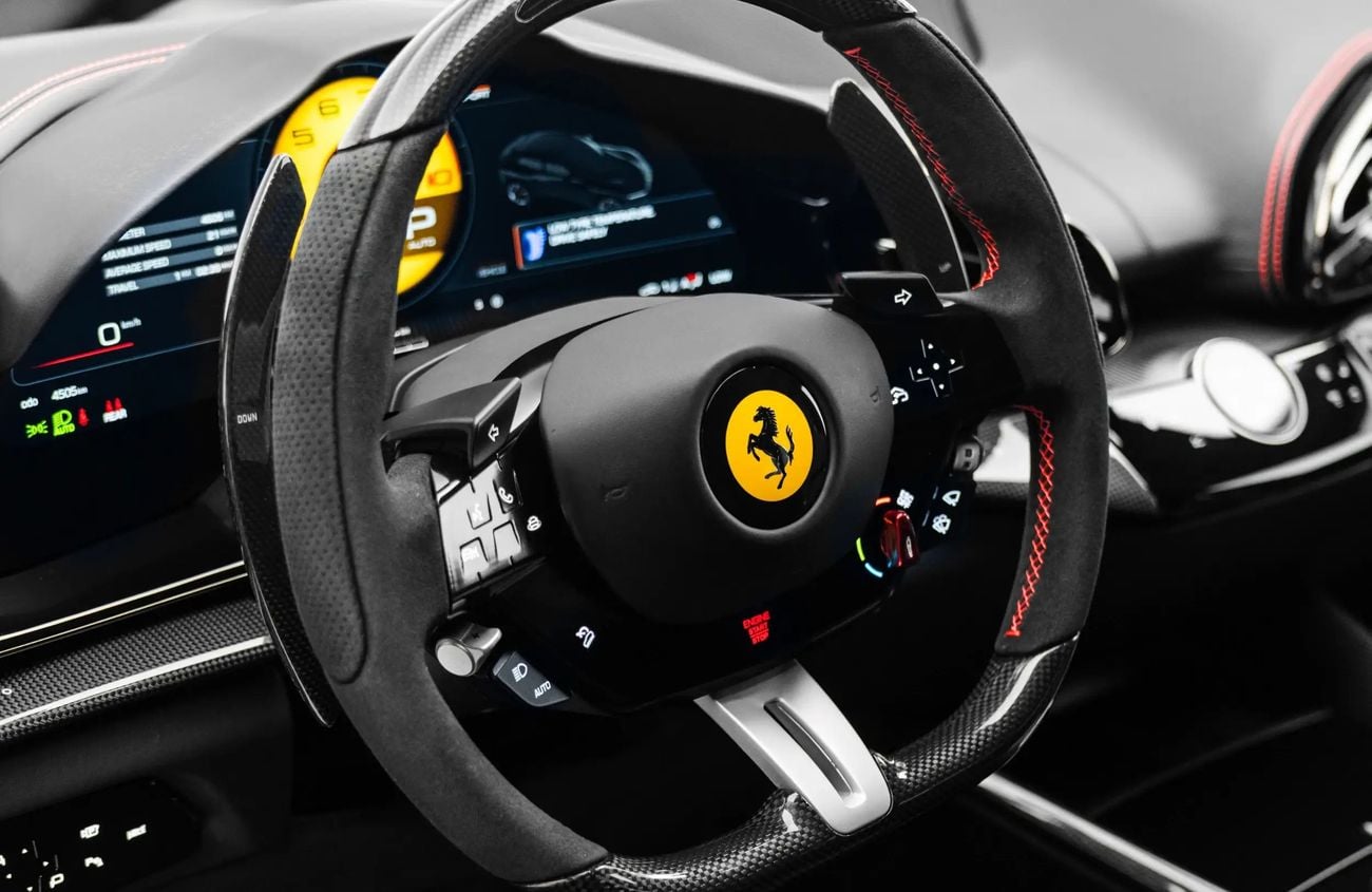 Ferrari Purosangue 6.5L V-12 Naturally Aspirated Engine