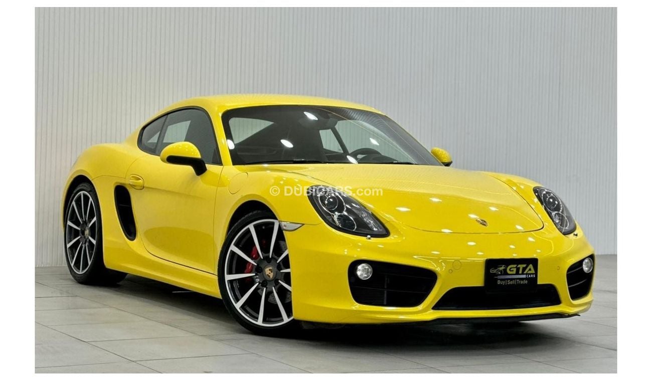Porsche 718 Cayman 2014 Porsche Cayman S, Full Porsche Service History, Low KMS, GCC Specs