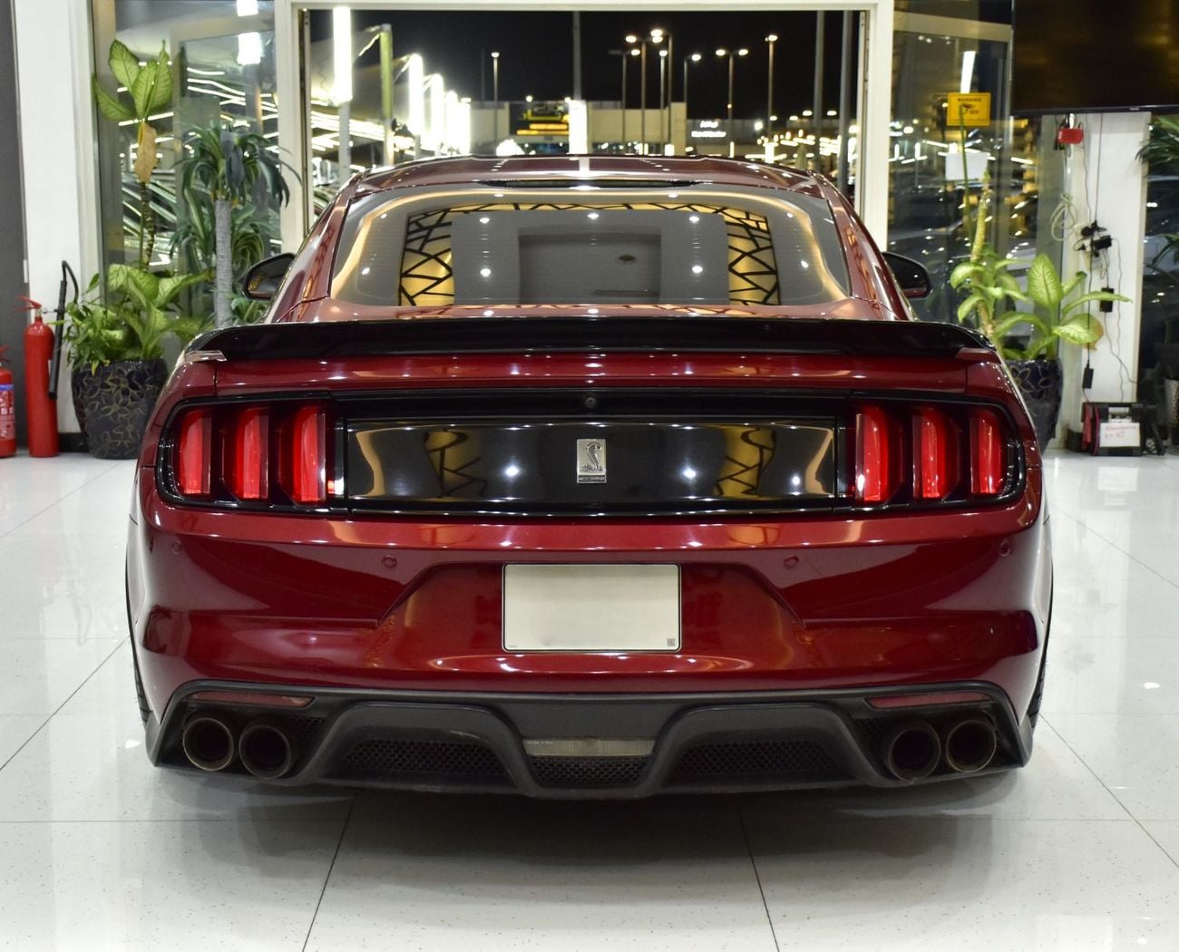 Ford Mustang EXCELLENT DEAL for our Ford Mustang SHELBY GT350 ( 2017 Model ) in Red Color GCC Specs