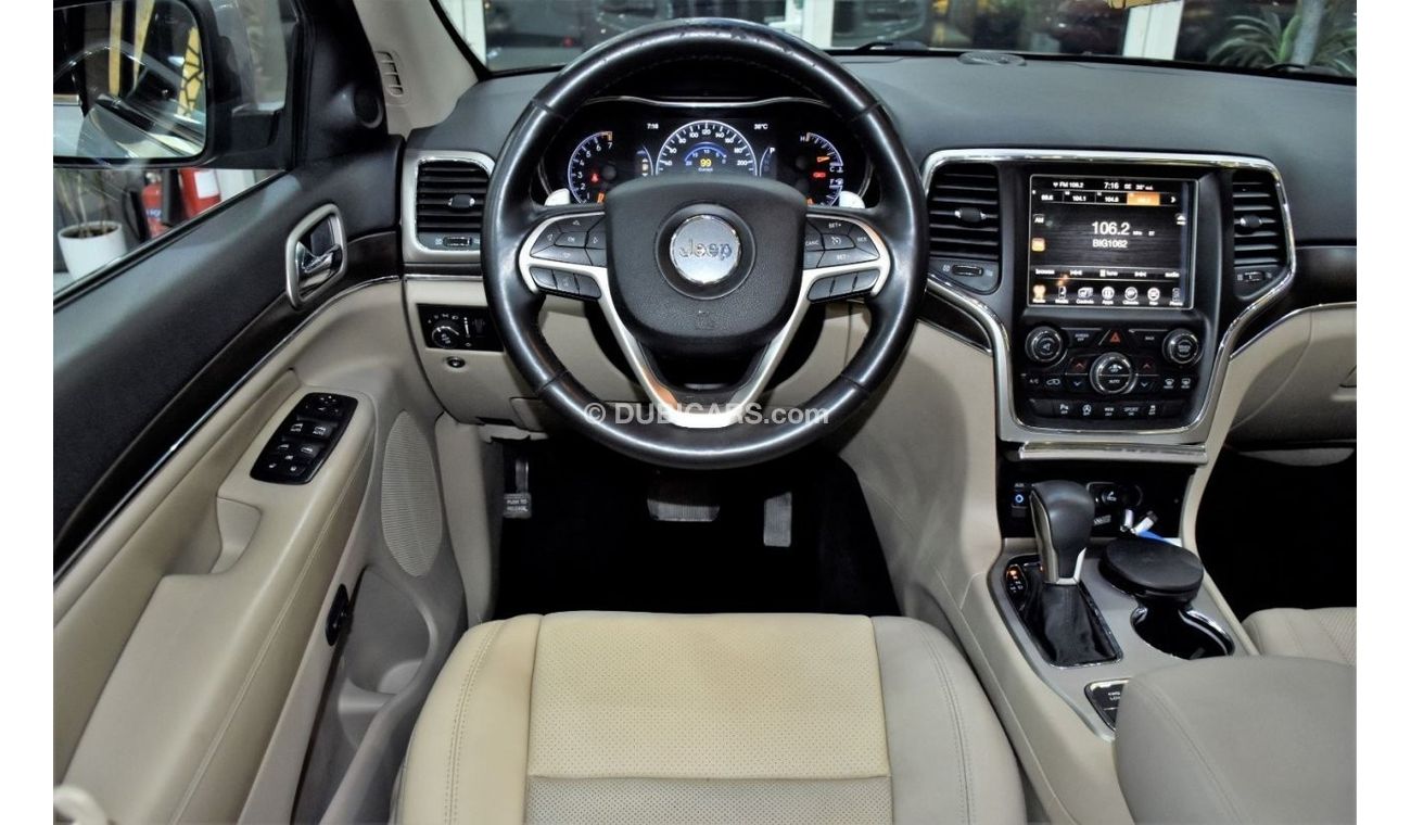 Jeep Grand Cherokee EXCELLENT DEAL for our Jeep Grand Cherokee Limited 4x4 ( 2016 Model ) in Silver Color GCC Specs