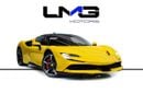 فيراري SF90 ستراديل SF90 STRADALE | WARRANTY | CARBON INTERIOR | TWO-TONE BODYWORK | RED BRAKE CALLIPERS.