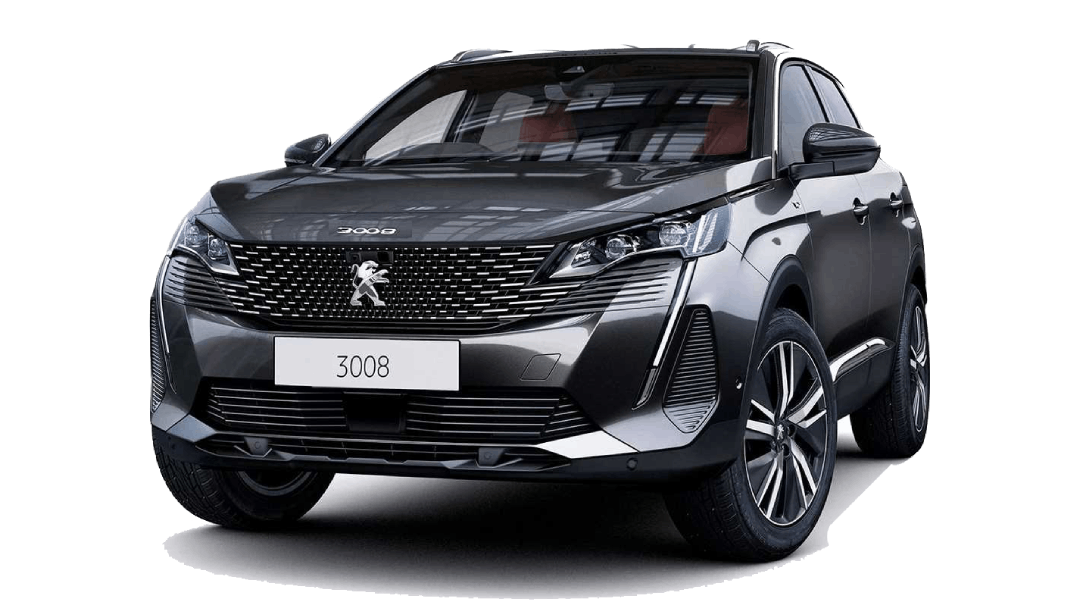 Peugeot 3008 cover - Front Left Angled