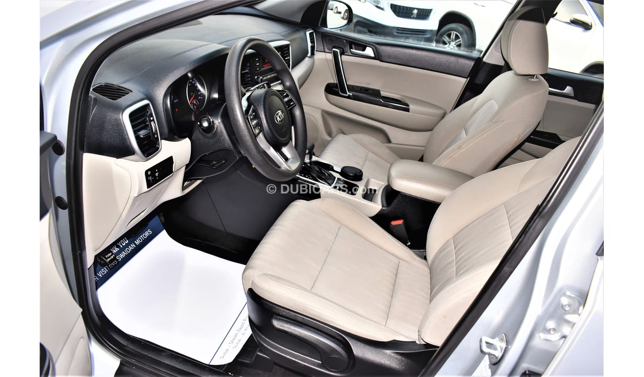 Kia Sportage AED 1119 PM 2.0L LX AWD GCC DEALER WARRANTY
