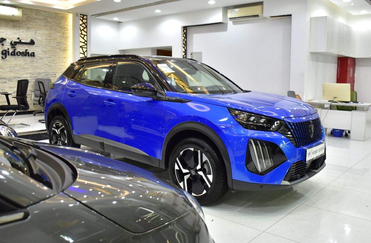 Peugeot 2008 EXCELLENT DEAL for our Peugeot 2008 GT ( 2024 Model ) in Blue Color GCC Specs