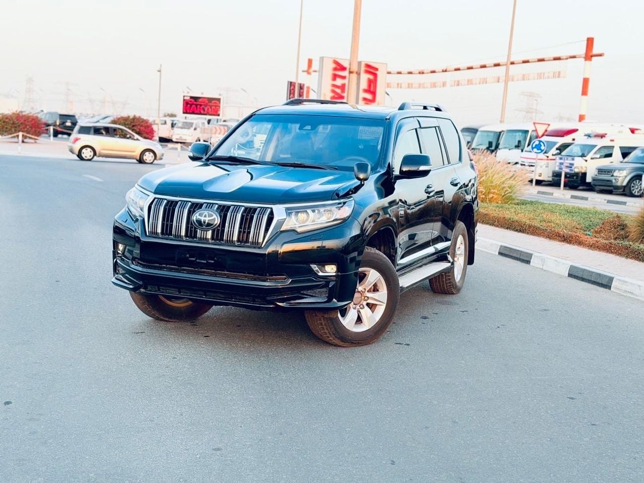 تويوتا برادو Toyota Prado 2018 Diesel black colour