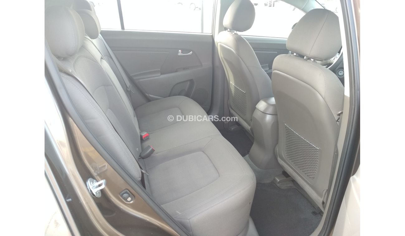 Kia Sportage 2014 BROWN GCC NO PAIN NO ACCIDENT PERFECT