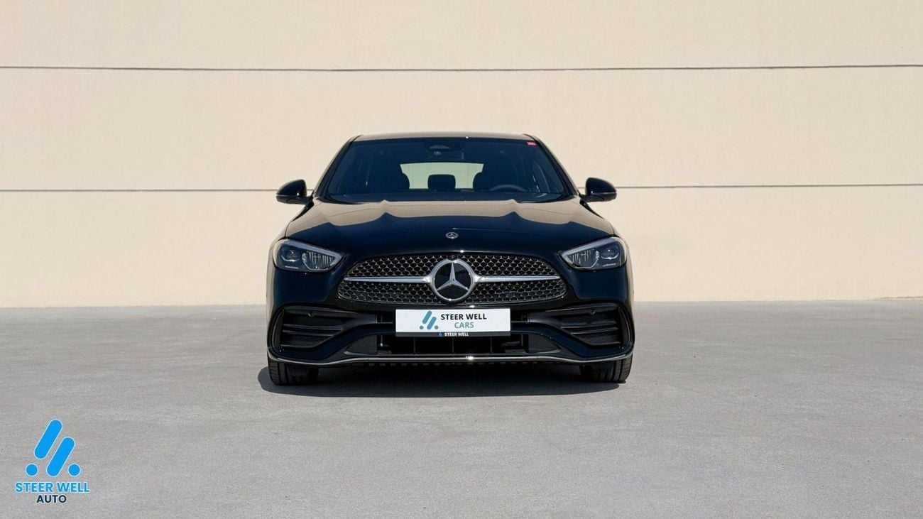 Mercedes-Benz C 200 AMG Line | 1.5L | Warranty Included | GCC Specs Sedan