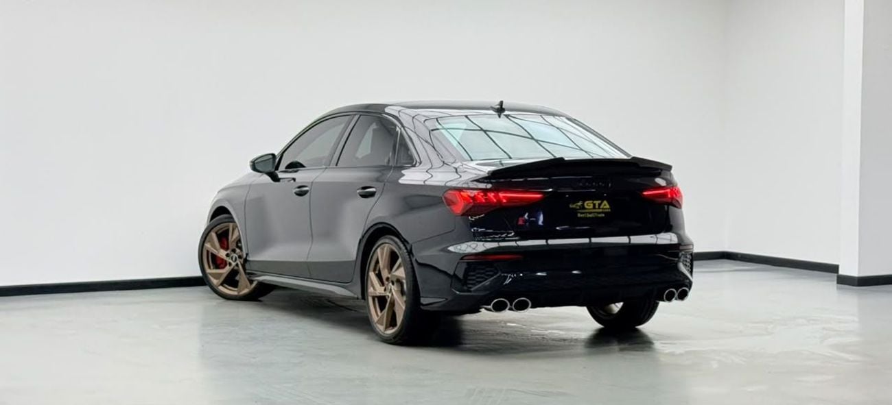 Audi S3 TFSI 2023 Audi S3 Black Edition, 2028 Audi Warranty + Service Pack, Full Audi Service History, GCC