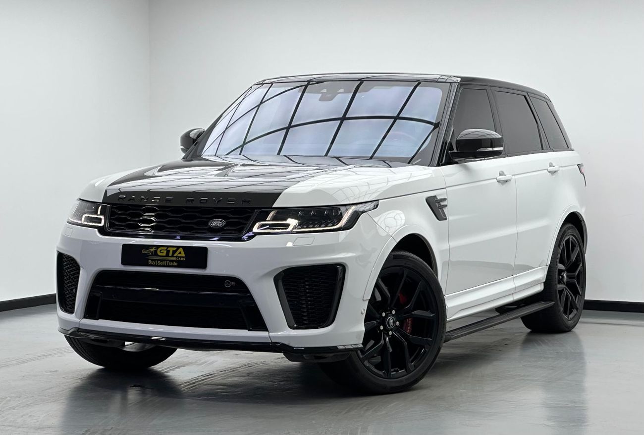 Land Rover Range Rover Sport SVR 5.0L (575 HP) 4WD 2022 Range Rover Sport SVR, 2027 Range Rover Warranty + Service Pack, Fully Lo