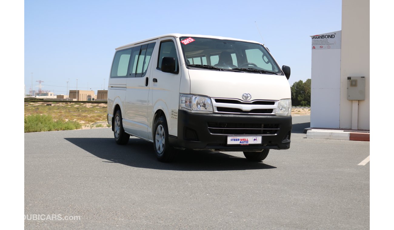 Toyota Hiace STANDARD ROOF MINI BUS WITH GCC SPEC