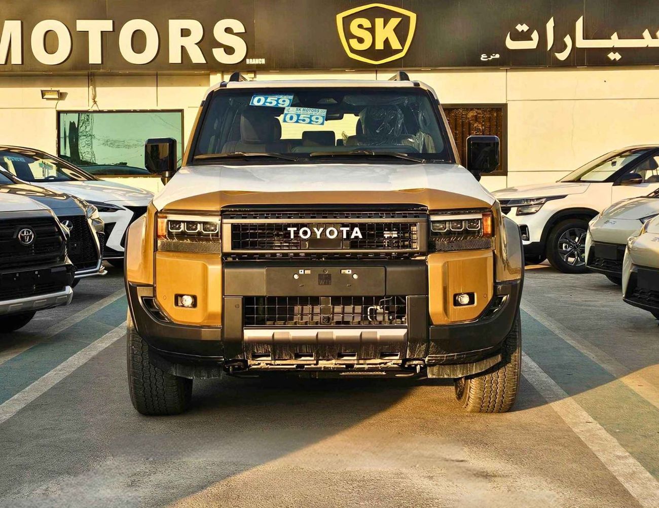 تويوتا برادو ADVENTURE TURBO/2.4L V4 PETROL/RADAR/POWER WITH LEATHER SEATS /360* CAMERA/HEADUP DISPLAY (CODE#PPAD