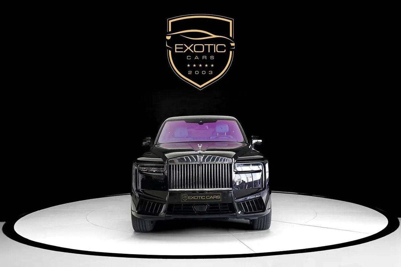 رولز رويس كولينان BLACK BADGE SILVER BADGE