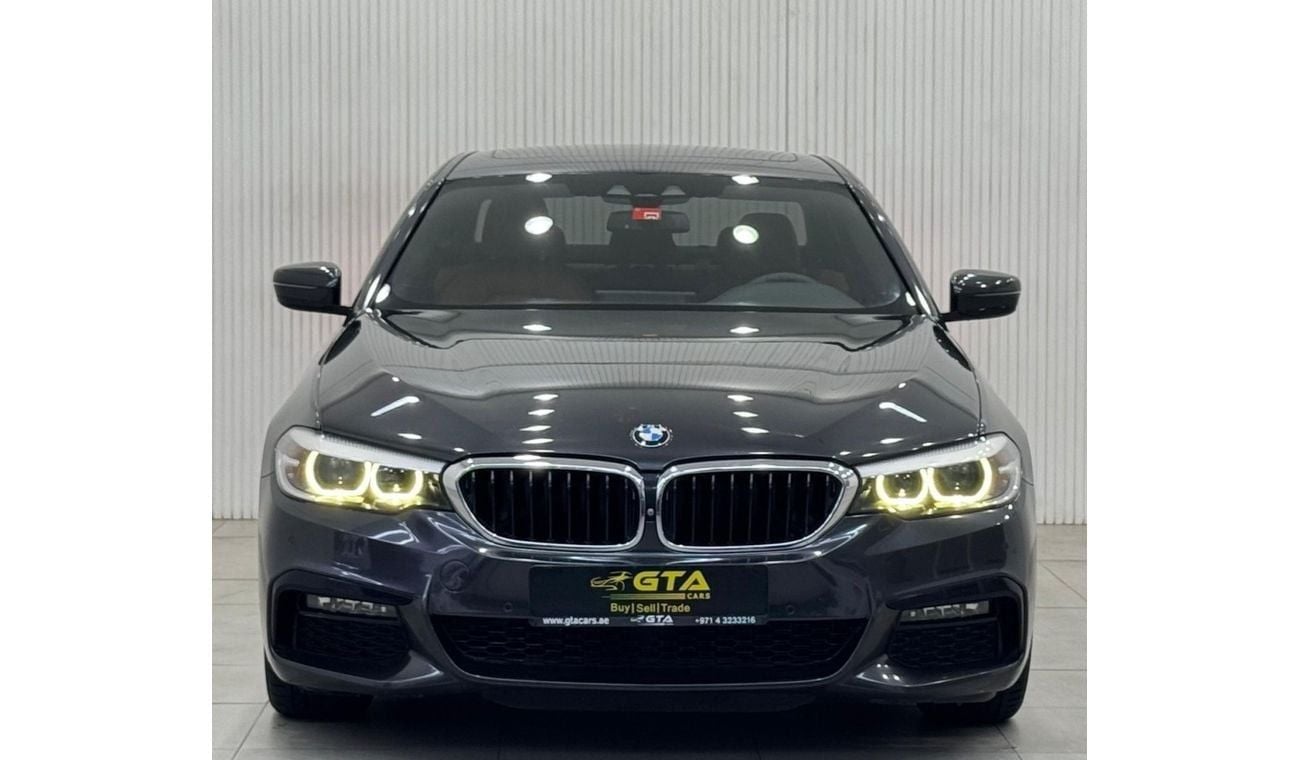 بي أم دبليو 520i 2019 BMW 520i M-Kit, Full BMW (AGMC) Service History, Warranty, Excellent Condition, GCC