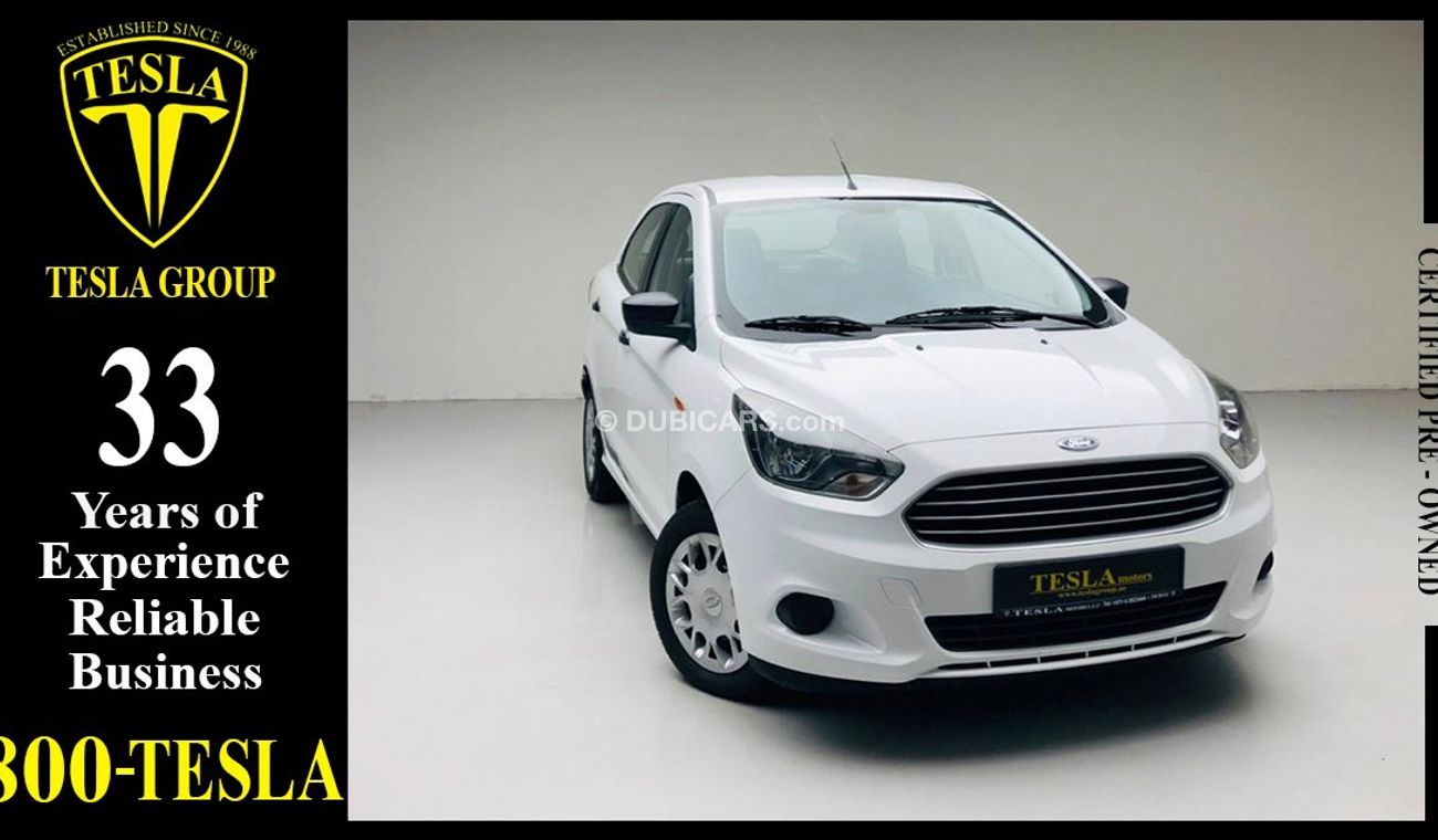 Used Ford Figo */// SEDAN / GCC / 2018 / DEALER WARRANTY VALID UNTIL 09