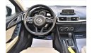 Mazda 3 1.6L S SEDAN 2018 GCC SPECS DEALER WARRANTY