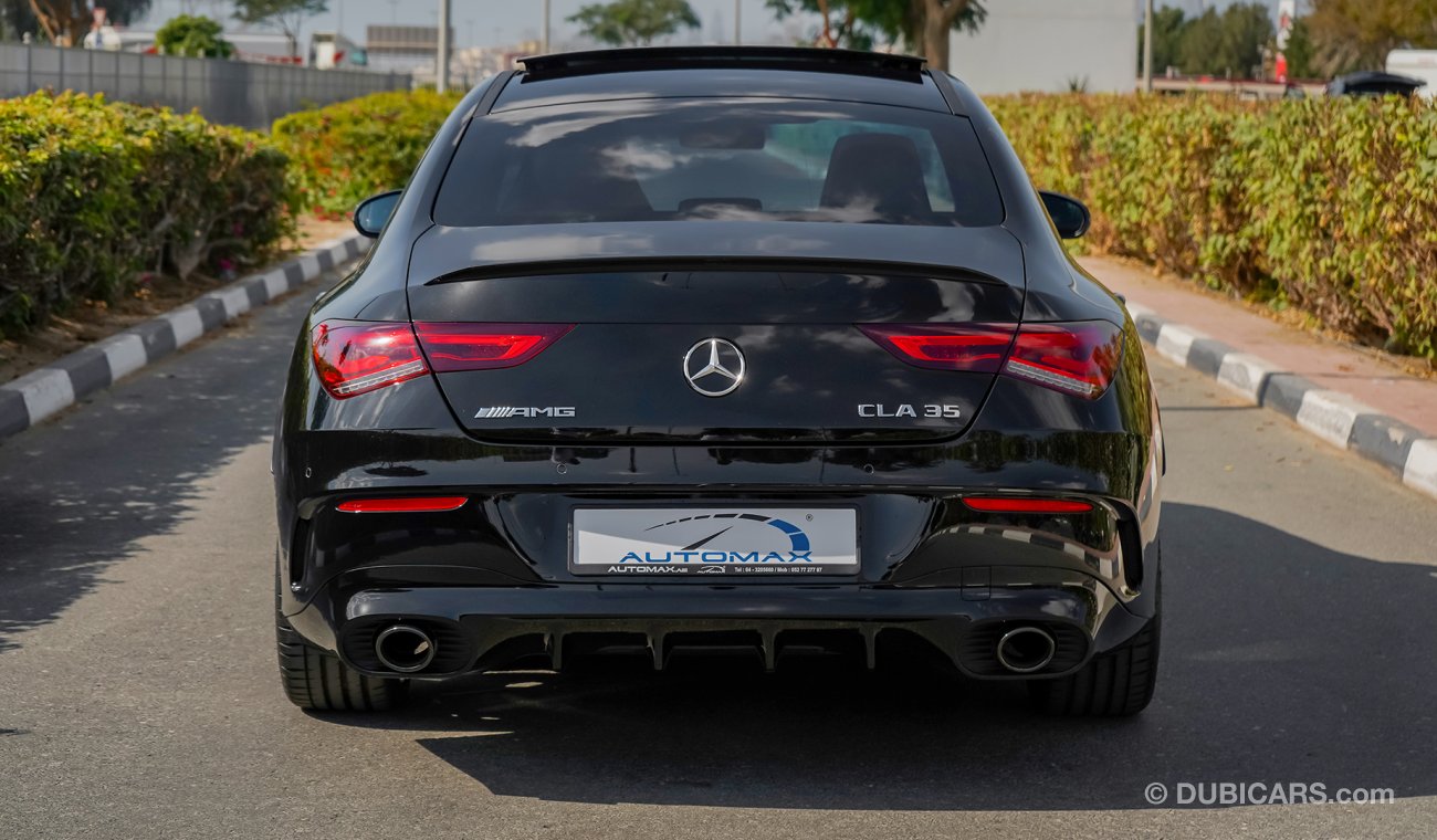 Mercedes-Benz CLA 35 AMG 4MATIC , COUPE , NIGHT PACKAGE , 2021 , GCC , 0Km , (( Only For Export , Export Price ))