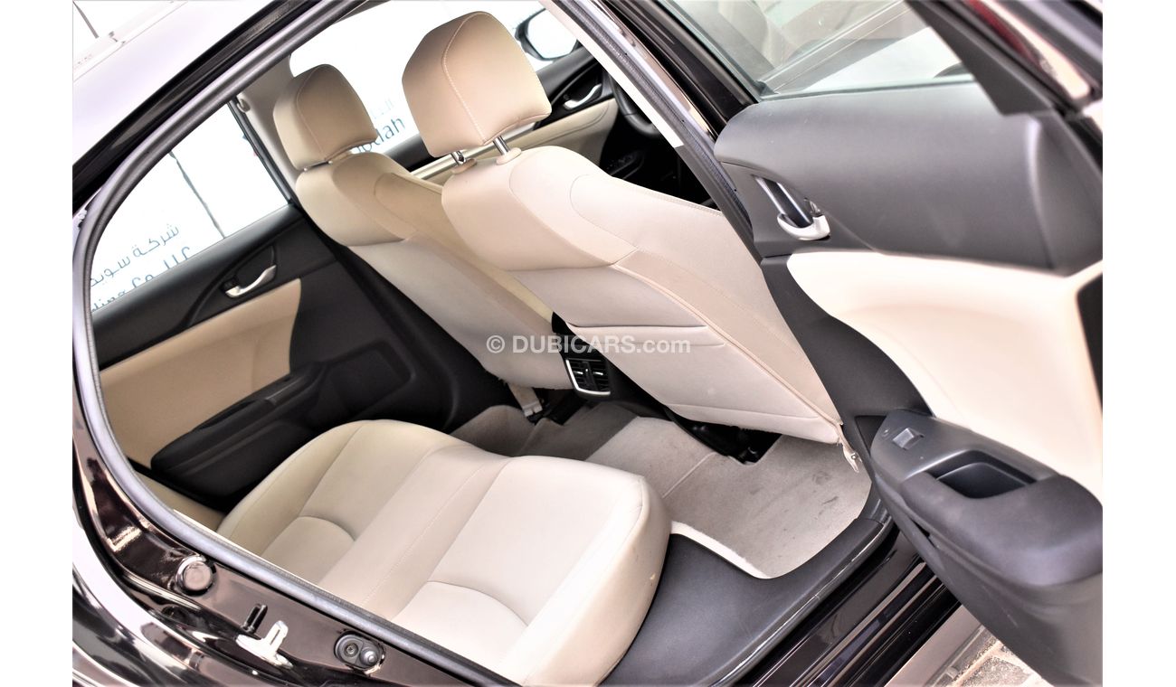 Honda Civic AED 1089 PM DX1.6L GCC DEALER WARRANTY