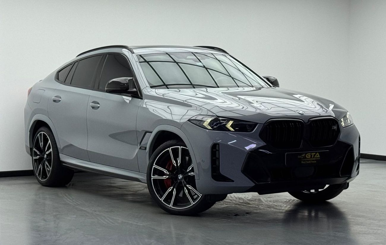 BMW X6 M60i 2024 BMW X6 M60i, 2029 BMW Warranty + Service Pack, Full BMW Service History, Very Low Km, GCC