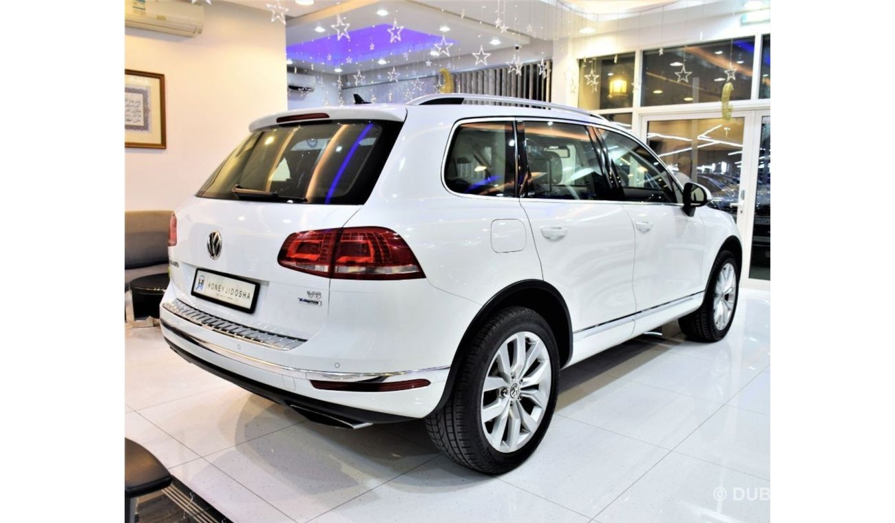 فولكس واجن طوارق ONLY 35000 KM ( ORIGINAL PAINT صبغ وكاله ( FULL OPTION ) Volkswagen Touareg 2016 Model!! GCC Specs