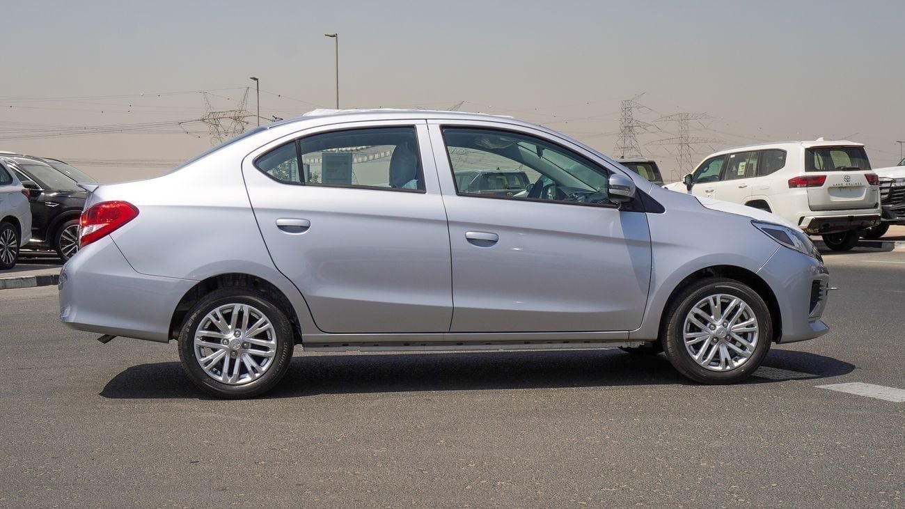 Mitsubishi Attrage Brand New Mitsubishi Attrage 2025 Export 1.2L 2WD Petrol|Silver/Grey|ATTRAGE-HL-25|