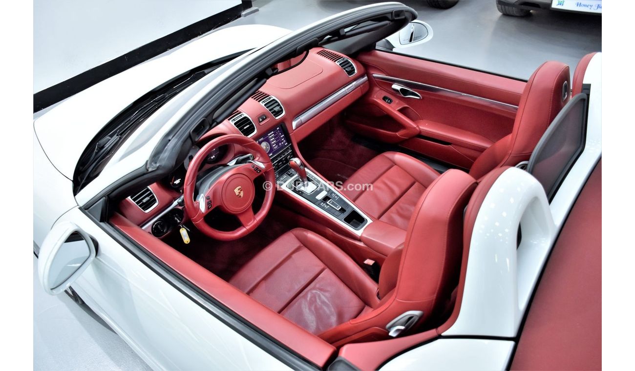 Porsche 718 Boxster EXCELLENT DEAL for our Porsche Boxster S ( 2014 Model ) in White Color GCC Specs