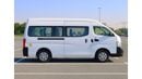 Nissan NV350 Urvan 2020 /13 High Back Executive Seats / 2.5 Petrol M/T / GCC / Like New Condition