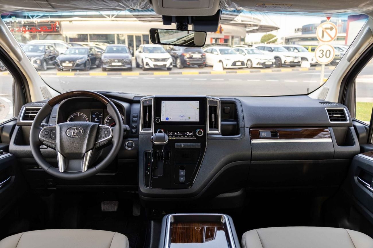 Toyota Granvia 2.8L - Black Inside Beige | Export Only