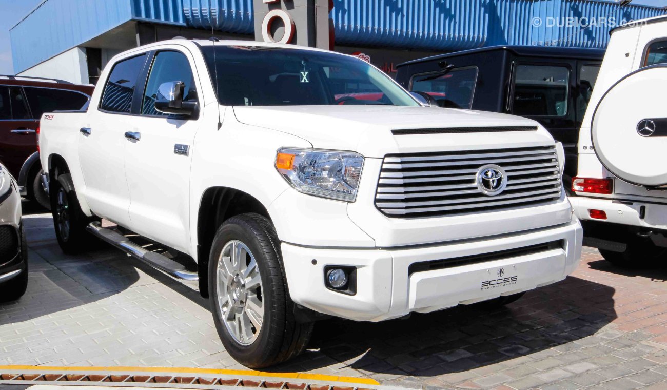 Toyota Tundra Platinum, 2017 Model  Imports Specs with Warranty