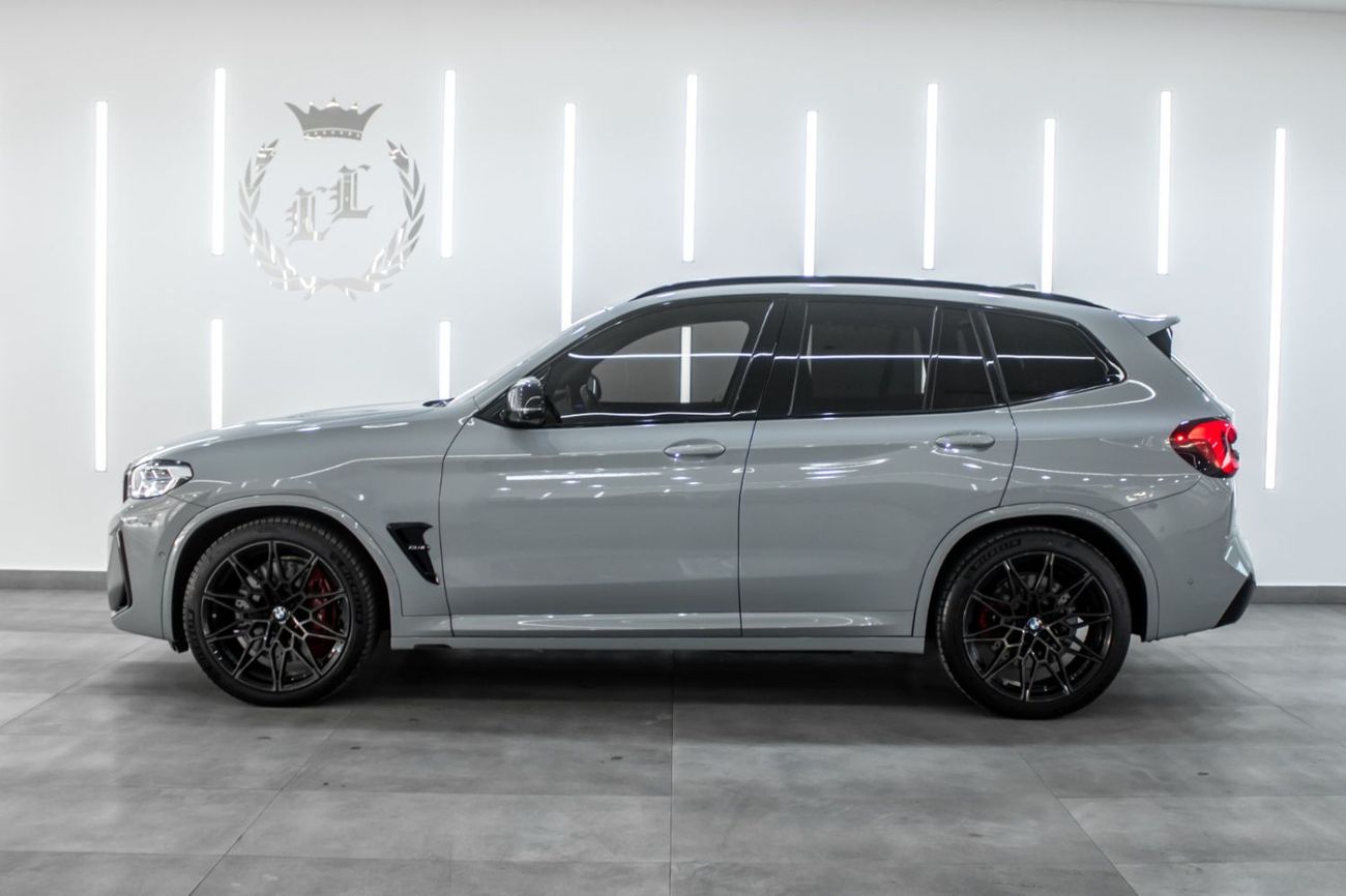 BMW X6M Competition 4.4L BMW X3M COMPETITION 2022 | GCC SPEC | NARDO GREY | RED INTERIOR | WARRANTY  SERVICE