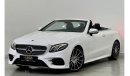 Mercedes-Benz E300 2018 Mercedes Benz E300 AMG Cabriolet, Full Service History, Warranty, GCC