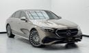 مرسيدس بنز E200 2.0L 2025 Mercedes-Benz E 200, 2029 Mercedes Warranty And Service Pack, GCC